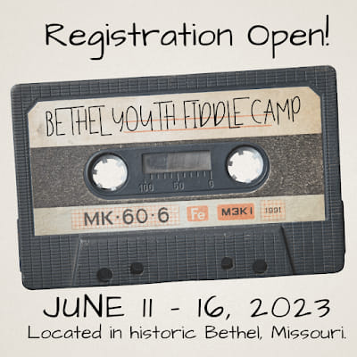 Fiddle Camp: June 11-16, 2023