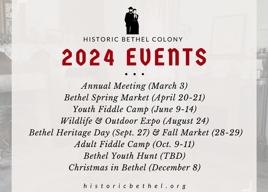2024 Events in Bethel
